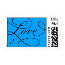 Love . Cobalt Black stamps