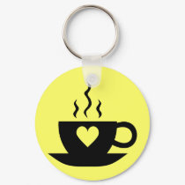 Love Coffee keychains