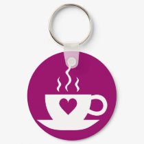 Love Coffee keychains
