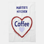 Love Coffee - Kitchen Towel (Personalize)