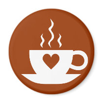 Love Coffee magnets