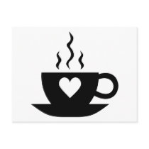 Love Coffee Postcards