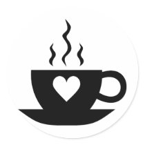 Love Coffee stickers