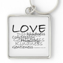Love (Colossians 3) Keychain