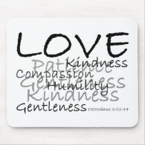 Love Colossians 3 Mousepad