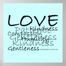Love Colossians 3 Poster