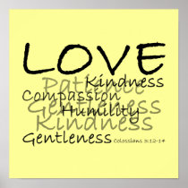 Love Colossians 3 Poster
