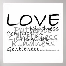 Love (Colossians 3) Poster