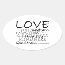 Love (Colossians 3) Stickers