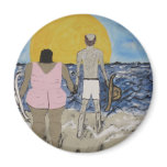 Love Comes In All Sizes. Refrigerator Magnet