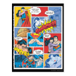 Love Comic Slides - Color Postcard