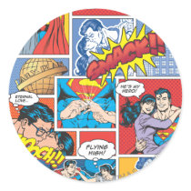 Love Comic Slides - Color Stickers