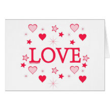 LOVE Confetti Cards