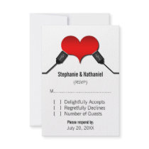 Love Connection USB Response Card, Red Announcement
