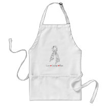 Love Courage Hope Butterfly - Brain Cancer Aprons