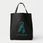Love Courage Hope Butterfly -  Gynecologic Cancer bags