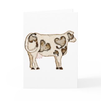 Love Cow card