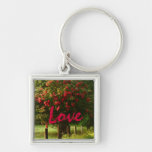 Love - Crape Myrtle Tree Keychain