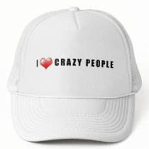 Love Crazy People Hat by ghostdose Love Crazy People Hat