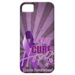 Love, Cure, Hope [lupus awareness] iPhone 5 Cases