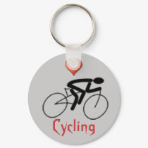 Love Cycling keychains by SportsandSorts Love Cycling keychains