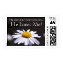 Love - Daisy - He Loves Me! Postage postage