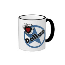 Love Dallas Coffee Mugs