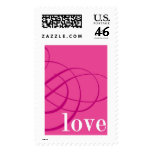 Love Dark Pink Stamps