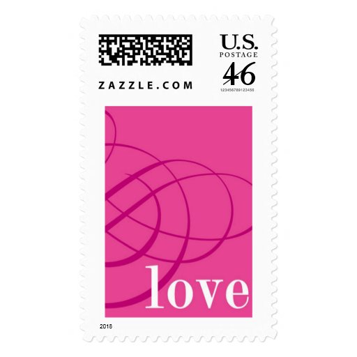 Love Dark Pink Stamps