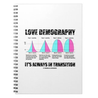 Love Demography It's Always In Transition Note Book