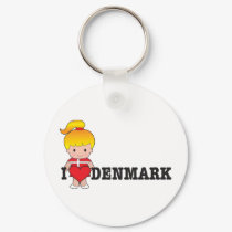 Love Denmark keychains by mariabellimages Love Denmark keychains