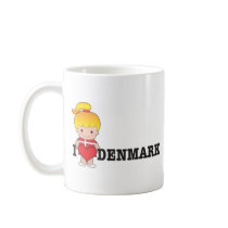 Love Denmark mugs by mariabellimages Love Denmark mugs