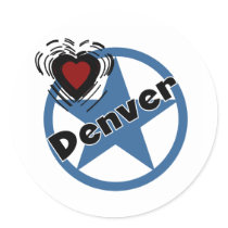 Love Denver stickers by USAcities Love Denver stickers