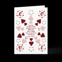 Love Does... Greeting Card