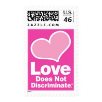 Love Does Not Discriminate - Big Heart! postage