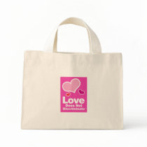 Love Does Not Discriminate Striped Tote bags by MyDogVotes Love Does Not Discriminate Striped Tote bags