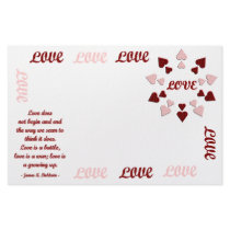 Love Does... Stationary stationery