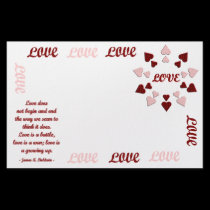Love Does... Stationary stationery