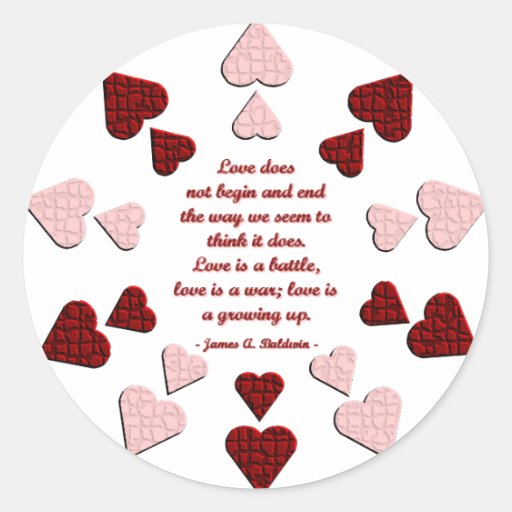 Love Does... Sticker