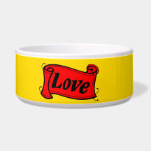 Love Dog Bowl