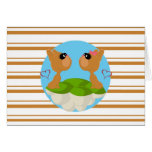 Love dogs greeting card