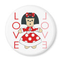 Love Doll magnets by dollfriends Love Doll magnets