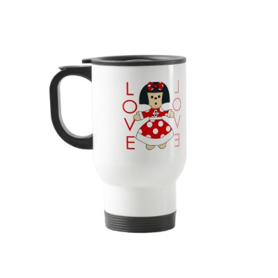 Love Doll Mugs by dollfriends