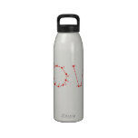 LOVE Dot-to-Dot  Watter Bottle Reusable Water Bottles