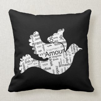 Love Dove mojo_throwpillow