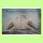 Love Doves Renewal of Wedding Vows invitations