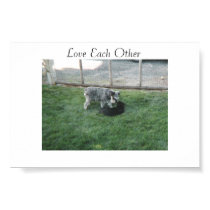 Love Each Other Print by Hilary_Denise Love Each Other Print