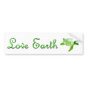 love earth bumper stickers by RainyaRad love earth bumper stickers
