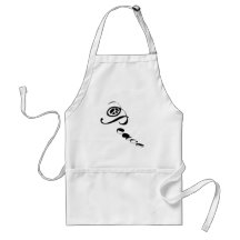 LOVE EARTH NOT WAR APRONS