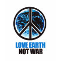 love earth not war t-shirts by treehuggers love earth not war t-shirts